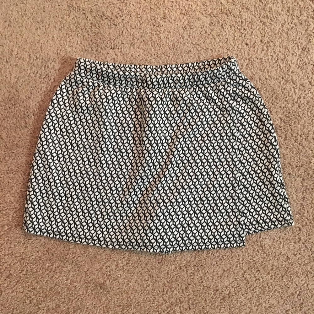 High waisted skort